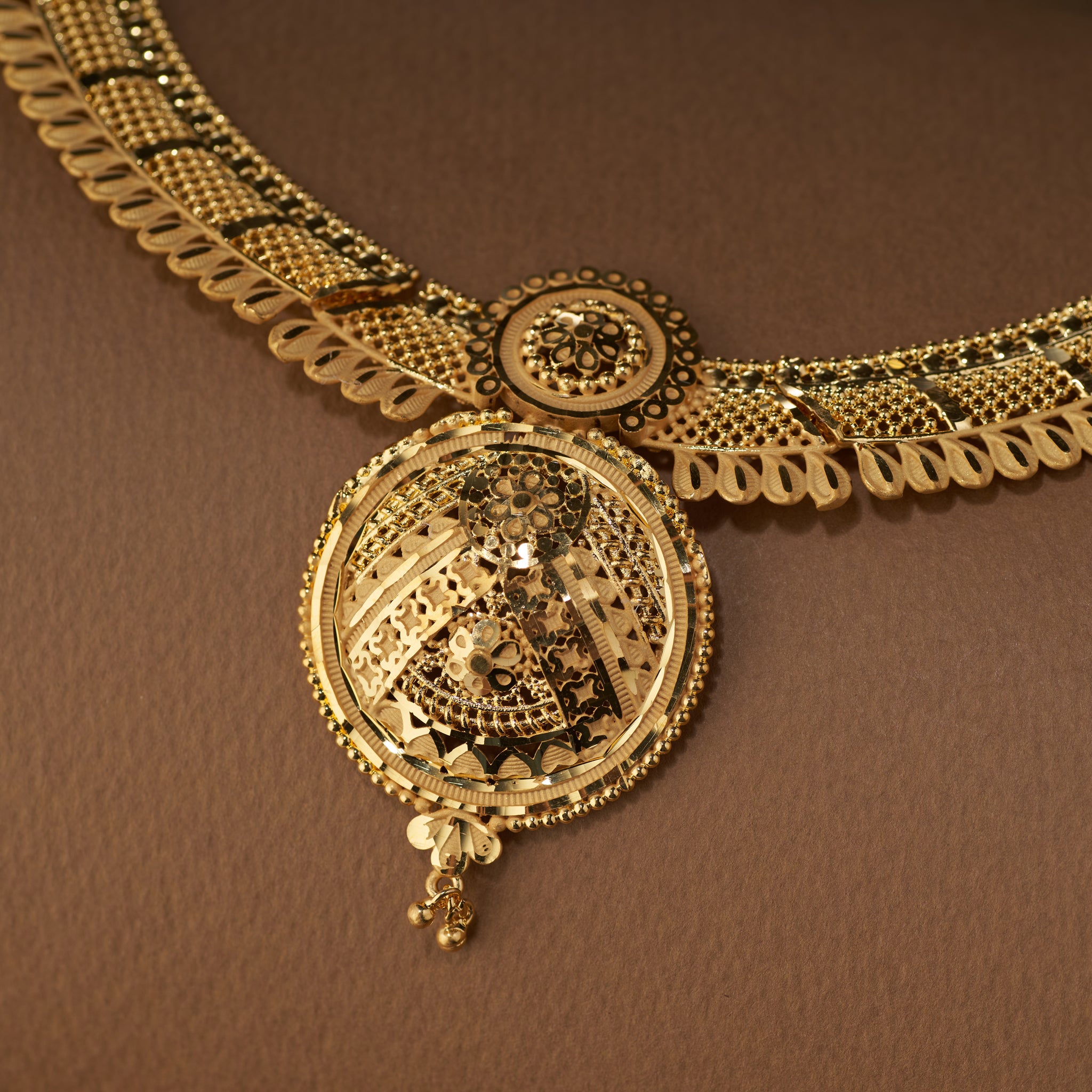 Gold Forming Necklace Set | Samona by Tilloma