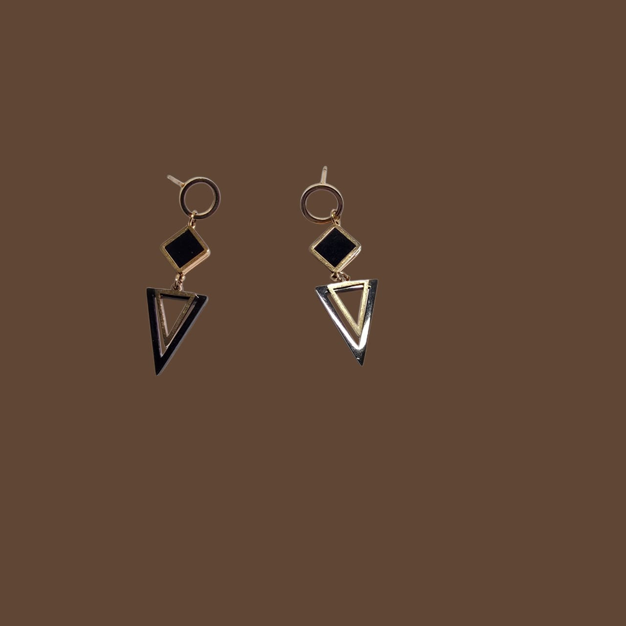 Celestial & Geometric Anti-Tarnish Earring Set - Set of 2 (Valentine’s Special Edition)