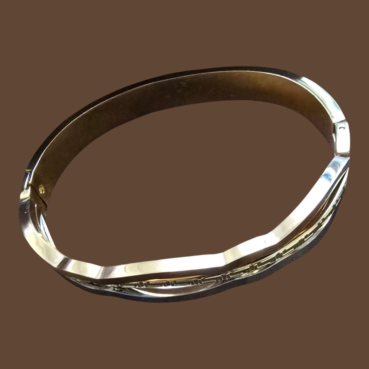 Tilloma™ Trinity Luxe Anti-Tarnish Bracelet Combo (Set of 3) – 3-Tone, Crystal & Gold Stack