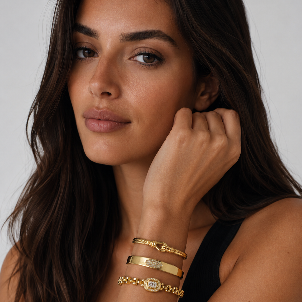 Tilloma Trio Luxe Anti-Tarnish Bracelet Set